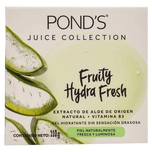 Gel Hidratante Pond's Extracto Aloe, Piel Naturalmente Fresca Y Luminosa -110ml