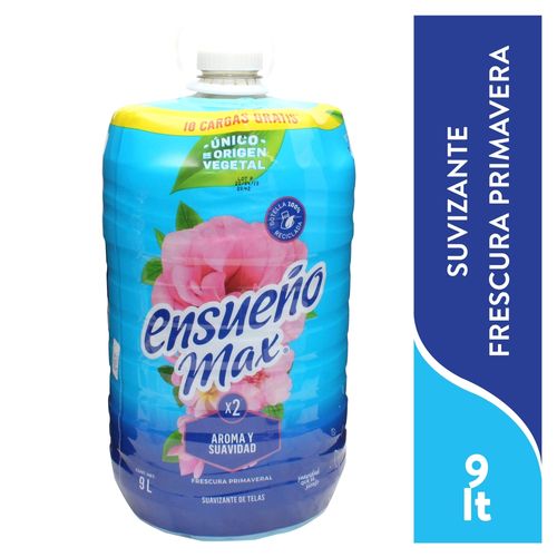 Suavizante Ensueño Max Frescura Primaveral - 9000Ml