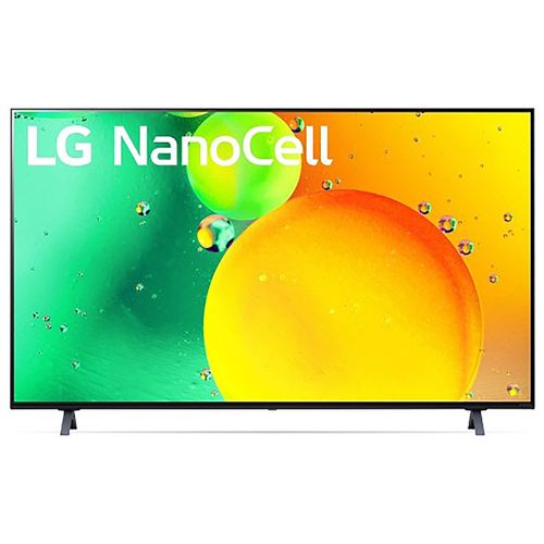 Pantalla smart LG pantalla de 65 pulgadas color negro modelo 65NANO77SRA AWP