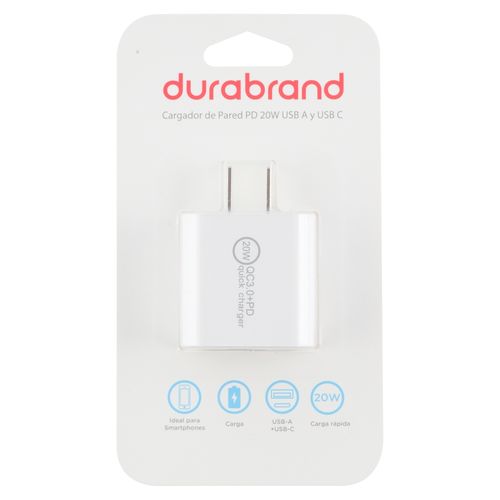 Cargador Durabrand TSN2206 de pared Usb A