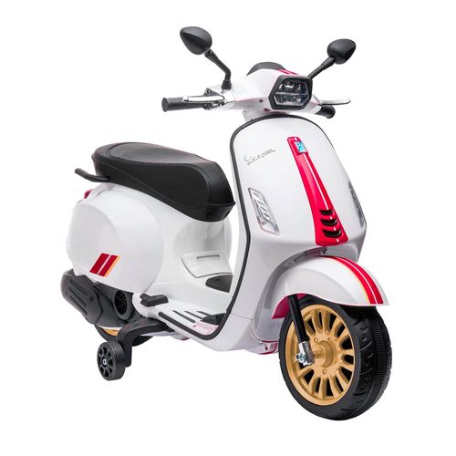 Montable Vespa moto eléctrica 6V para niños