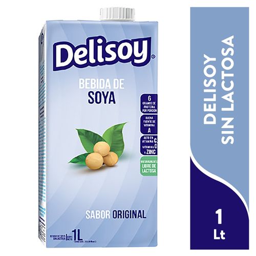 Bebida Delisoy UHT Soya -1000ml