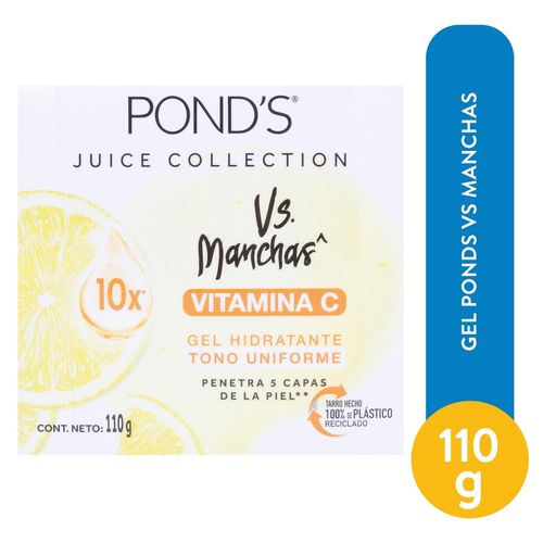 Gel hidratante Pond's facial vs manchas con vitamina c - 110 g