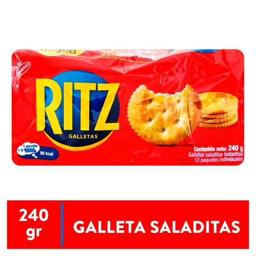 Galletas Saladas Ritz Original 12 Pack - 240g