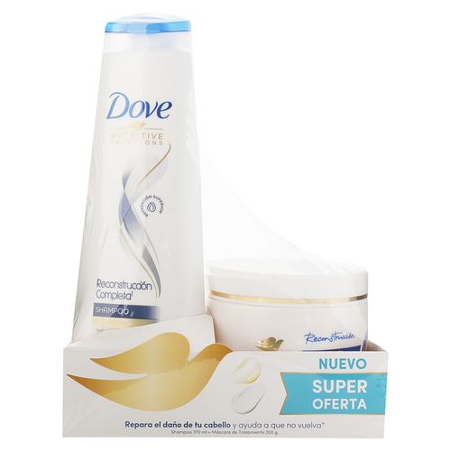 Pack Dove Sh Recon Completa Y Masc 670ml