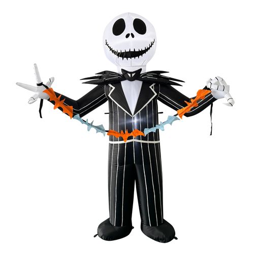 Inflable The Nightmare Before Christmas jack iluminado -1.82 m