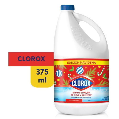 Cloro Clorox Navidad 3785 Ml