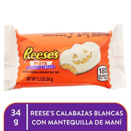 Chocolate Reese's pumpkin white - 34 g