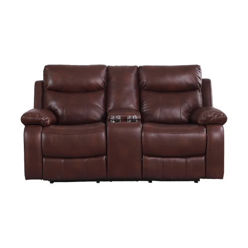 Sillón Home Trends Reclinable Doble Café