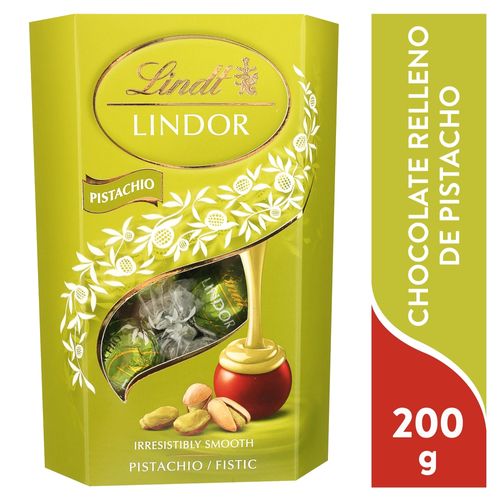 Chocolate Lindt lindor pistacho caja - 200 g