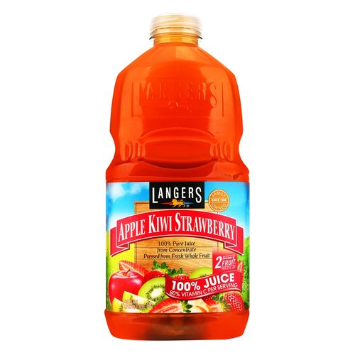 Jugo Langers Manzana Kiwi Fresa 1890Ml