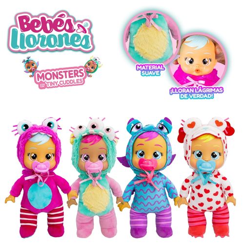 Bebes Llorones Tiny Cuddles  Stars Monst