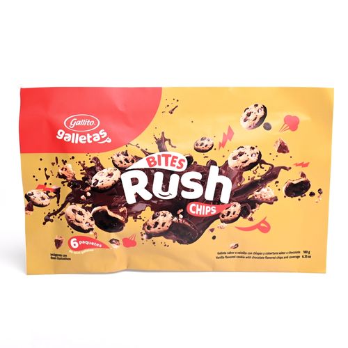 Galleta Rush Bites Gallito 180gr