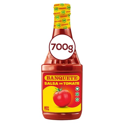 Salsa Tomate Ketchup Banquete Botella - 700g