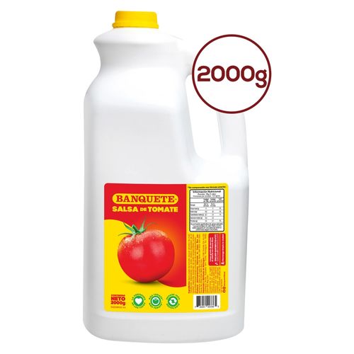 Salsa Tomate Ketchup Banquete Pet - 2000g