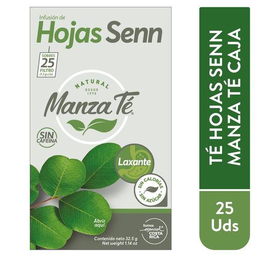 Té hojas senn Manzaté natural 20 Uds - 26 g