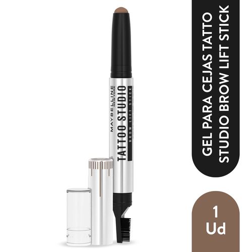 Gel para cejas Maybelline tattoo studio brow soft brown - 1.1 g