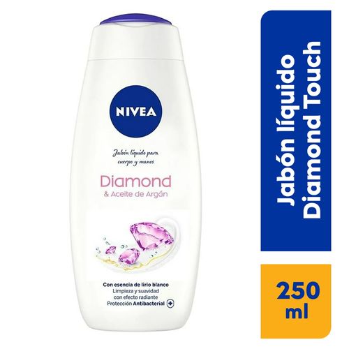 Jabón Nivea Líquido Diamond Touch - 500 ml