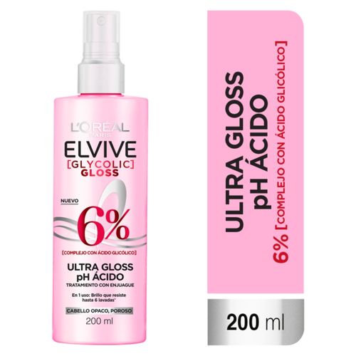 Tratamiento L´Oréal Paris Elvive Glycolic Gloss 200 - ml