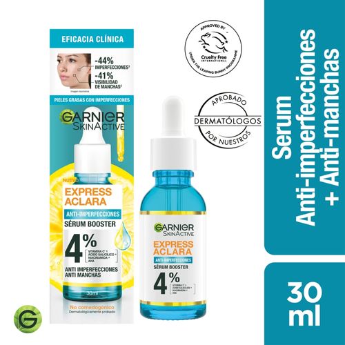 Sérum  Garnier Express Aclara Anti Imperfecciones  - 30 ml