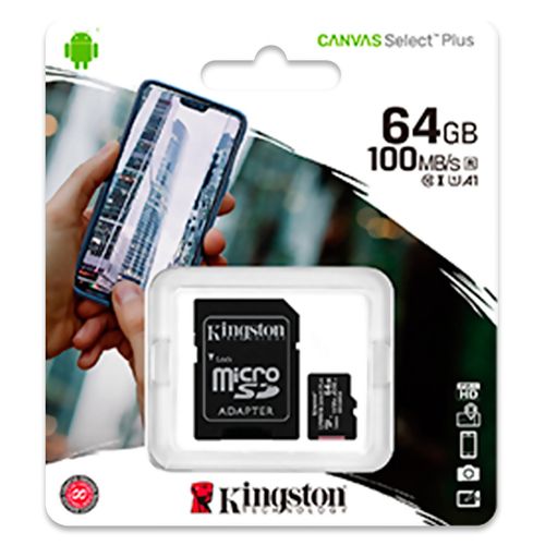Tarjeta De Memoria Kingston 64