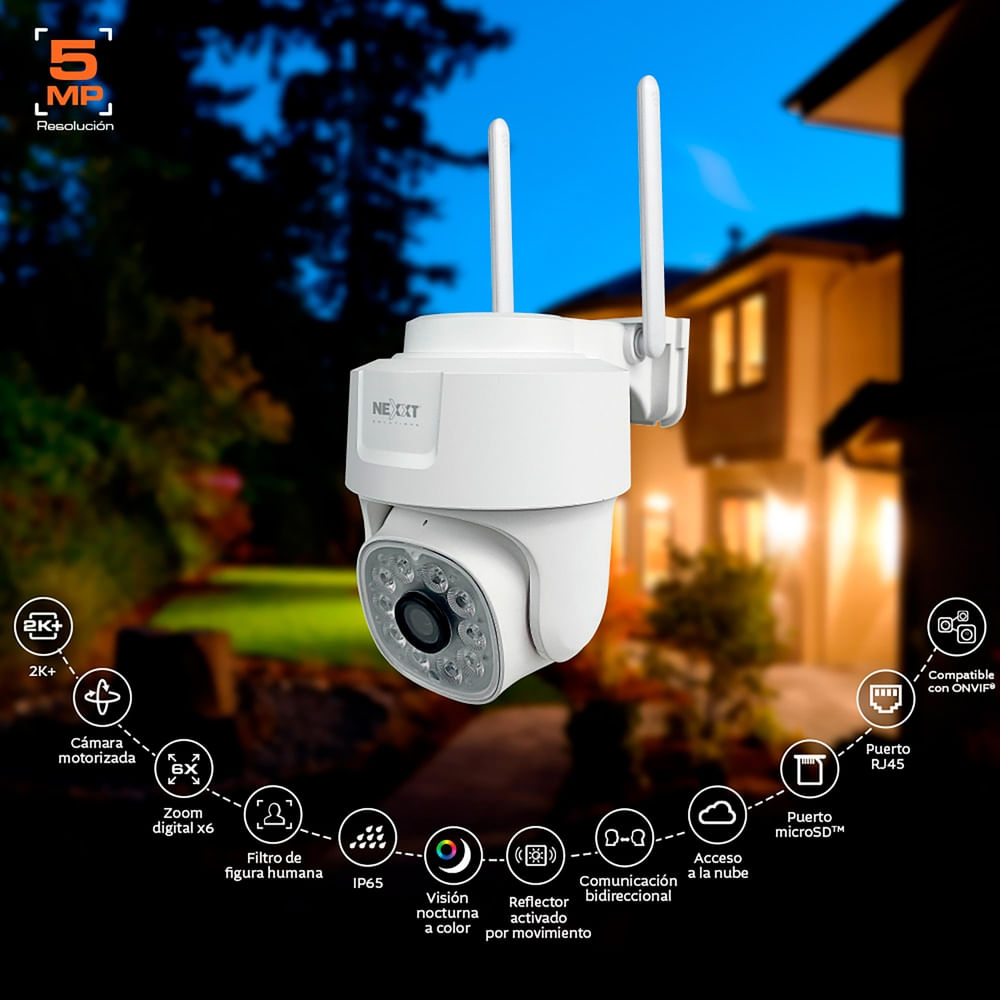 Comprar Nexxt Camara 2k Exteriores Wifi Walmart Costa Rica
