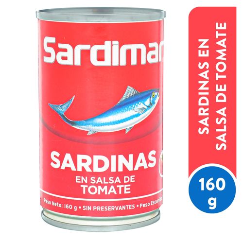 Sardina Sardimar En Salsa De Tomate - 160g