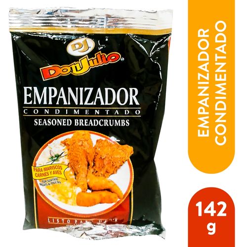 Empanizador Don Julio Condimentado Para Mariscos Carnes Y Aves - 142 g