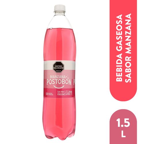 Gaseo Postobon Manzana Cero 1500 Ml