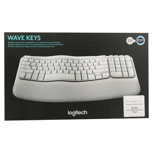 Teclado Logitech Inalámbrico Blanco