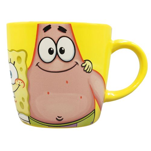 Taza Nickelodeon Bob Esponja Cerámica - 375 ml