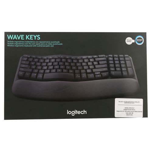 Teclado Logitech Inalámbrico Negro