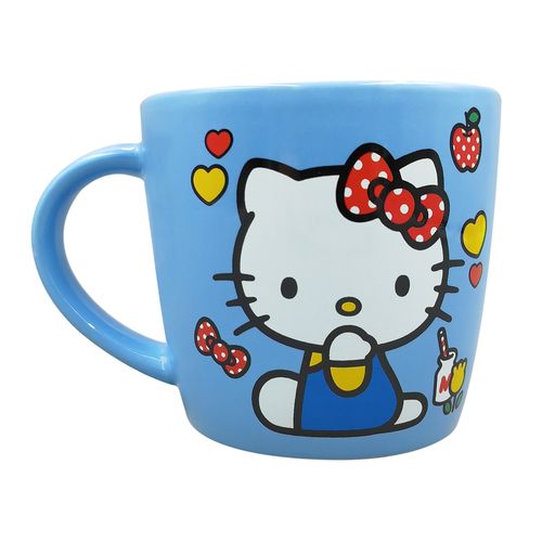 Taza Sanrio Hello Kitty Cerámica Azul - 375 ml