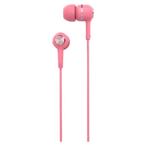 Auriculares Durabrand  SE519PK con cable rosado