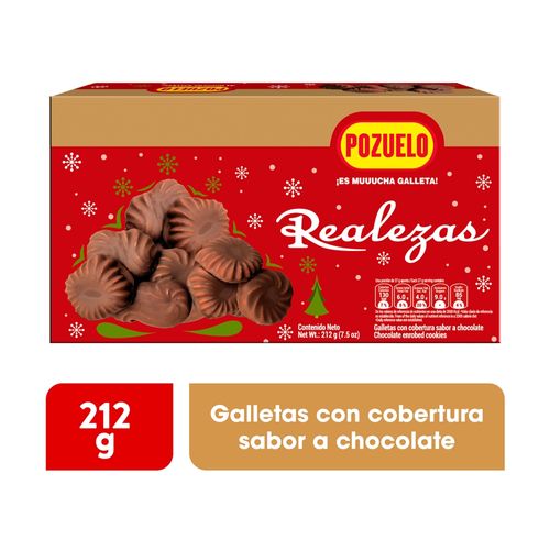 Galletas Pozuelo Realezas Navidad - 212 g