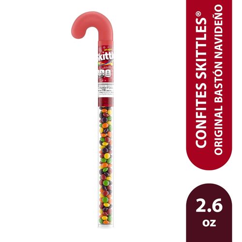 Confites Skittles® Original bastón navideño - 2.6 oz