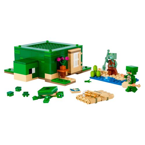 Lego Minecraft Casa Tortuga