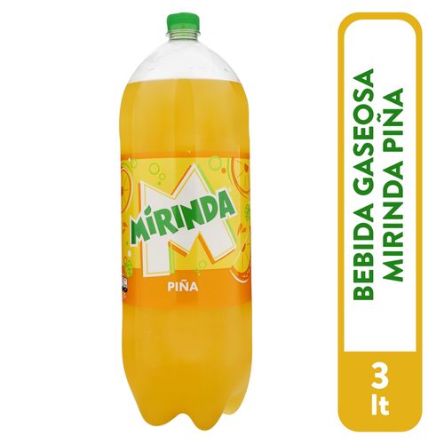 Refresco Mirinda Gaseoso Piña Pet - 3000ml