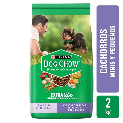 Alimento Seco Purina Dog Chow Perros Cachorros Minis Y Pequeños - 2000 g