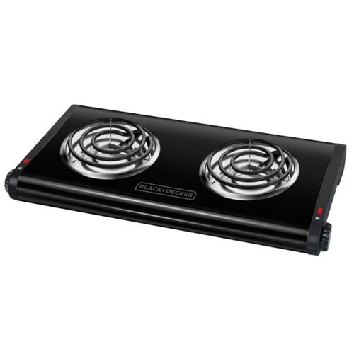 Hornilla Eléctrica Doble Black+Decker, DB1002B