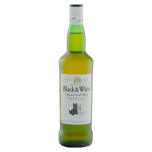 Whisky Black And White 750ml