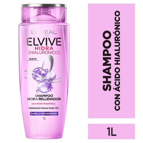 Shampoo L'Oréal Paris Elvive Hidra Hialurónico - 1000 ml