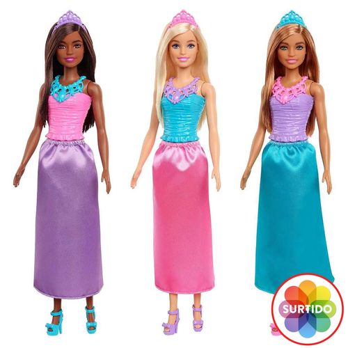Muñeca Barbie de Princesas Surtido