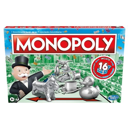 Juego Mesa Monopoly Hasbro Gaming Clásico