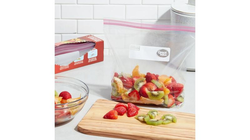 Comprar Bolsa Great Value Alimentos Almacena 40unidades