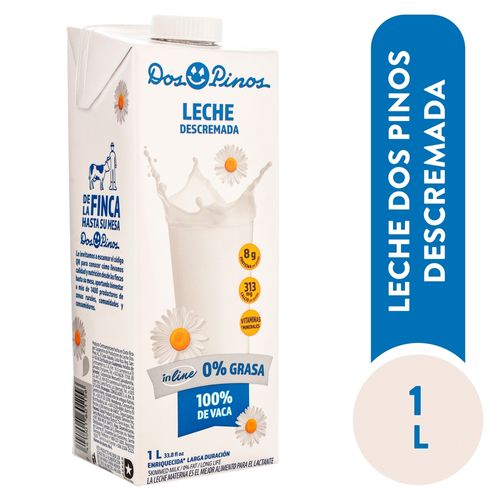 Leche Dos Pinos Liquida Descremada -1000ml