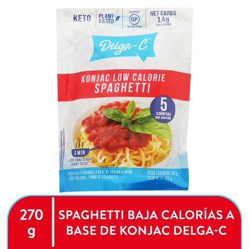 Spaghetti Delga-C bajo en calorias - 270 g