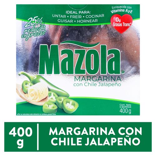 Margarina Mazola Jalap 400gr