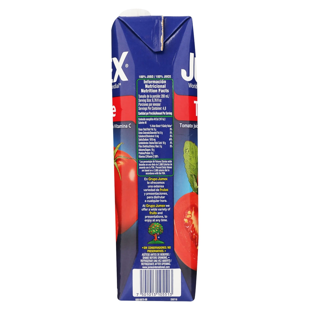 Nectar Jumex Tomate -960 ml - Masxmenos | Costa Rica