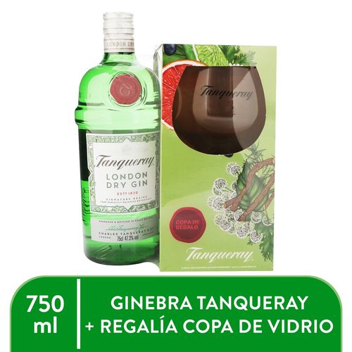 Tanqueray Dry Gin 750ml Copa